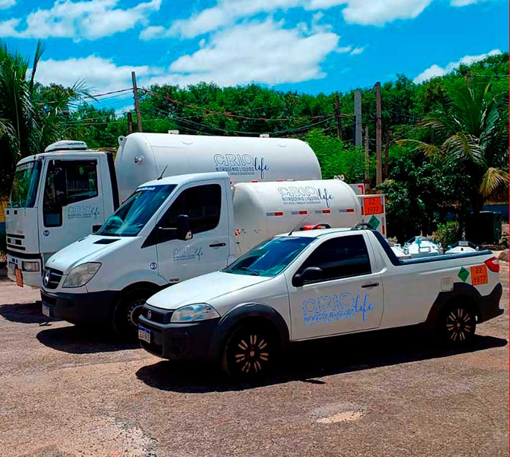 Criolife comércio e venda de nitrogênio líquido em Paulínia, SP.